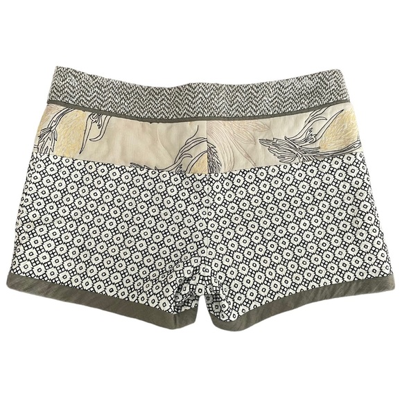 Tory Burch Ninian Embroidered Shorts Size 10 - Picture 3 of 12